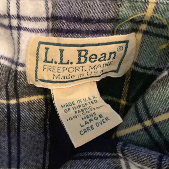 Ll Bean Mens Nightshirt 